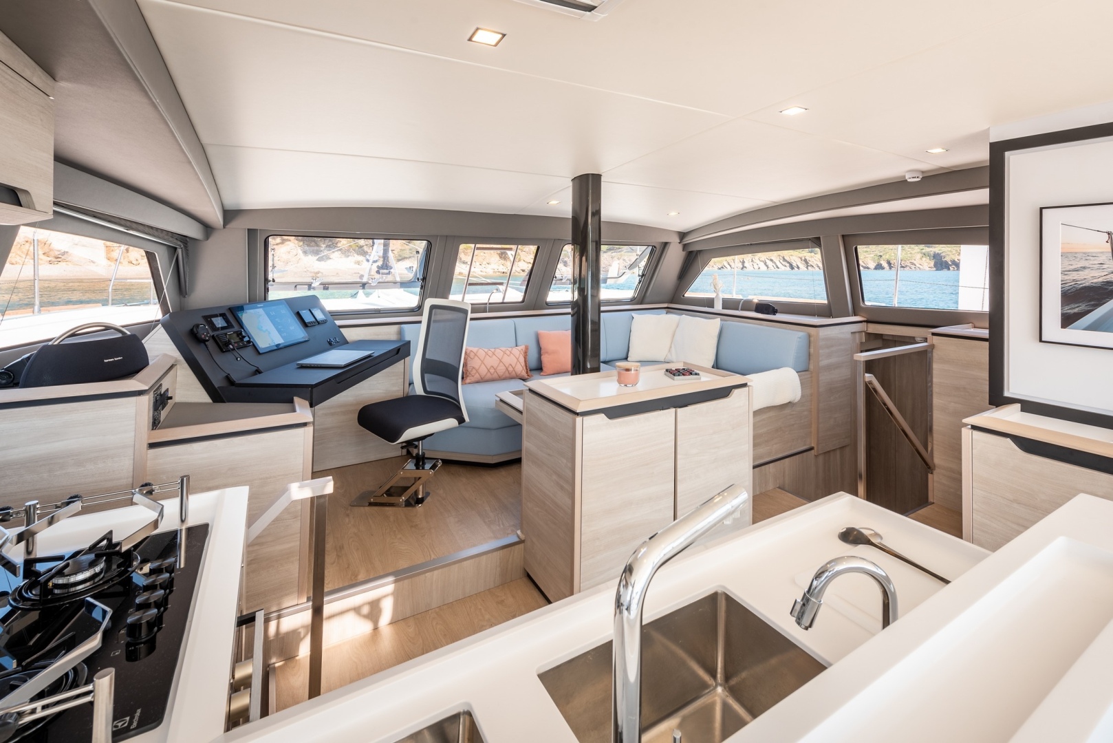 Slide: The Image of Used Sail Catamaran for sale 2022 CATANA Ocean Class 50 - MITHRIL - 4497647