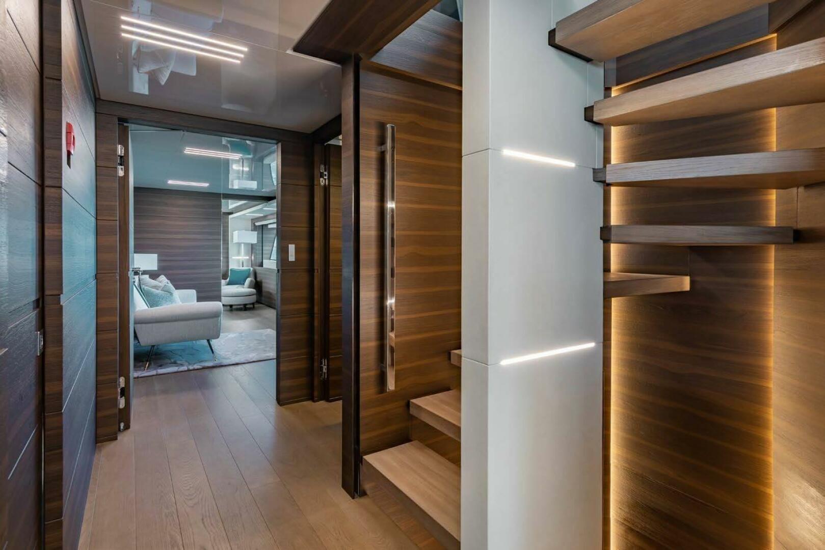 Slide: The Image of Main Deck Foyer to Owner's Cabin - 4172717