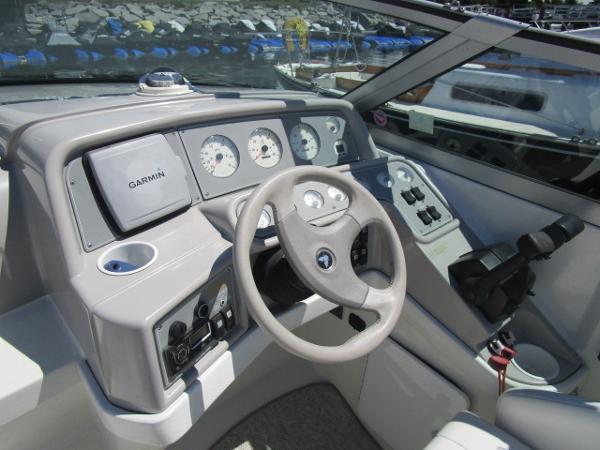 Slide: The Image of Dashboard of a 2000 Formula 280 SS boat with Garmin navigation system. - 7