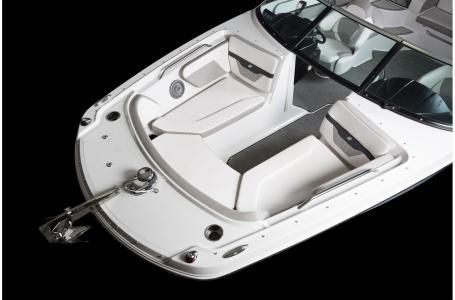 Slide: The Image of 2020 Four Winns HD 200 OB boat interior, white seating and sleek design. - 22