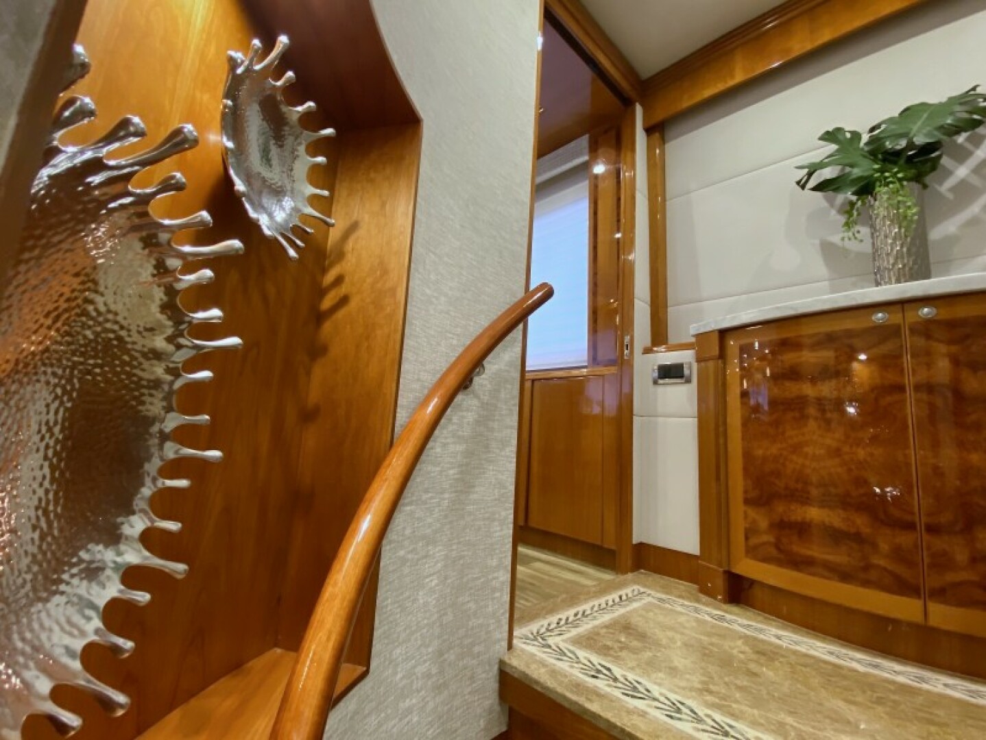 Slide: The Image of Staircase to Staterooms - 3947243