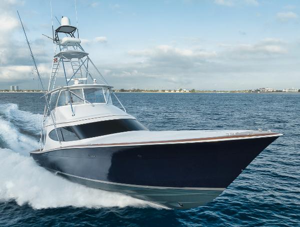Slide: The Image of Hatteras 59 Ziggy - Exterior Profile - 47