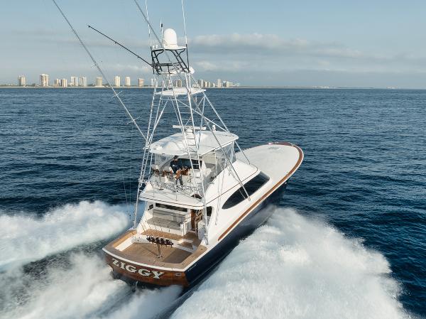 Slide: The Image of Hatteras 59 Ziggy - Exterior Profile - 49