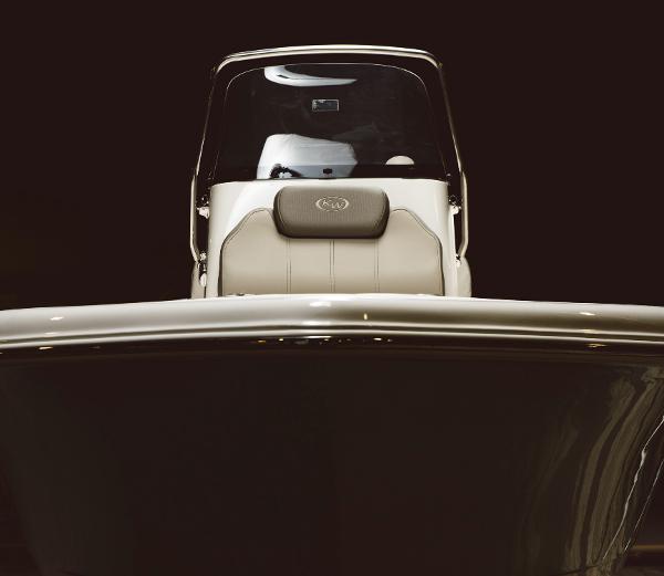 Slide: The Image of 2024 Key West 189 FS boat front view with console and seating. - 42