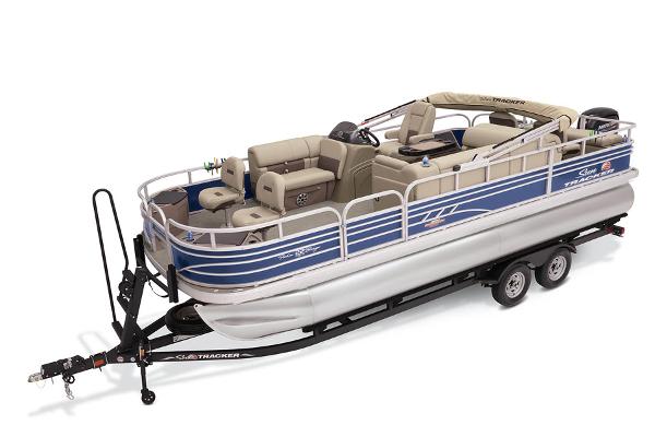 Slide: The Image of Sun Tracker Fishin' Barge 22 DLX 2023 - 0