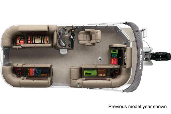 Slide: The Image of Sun Tracker Party Barge 20 DLX 2022 - 2