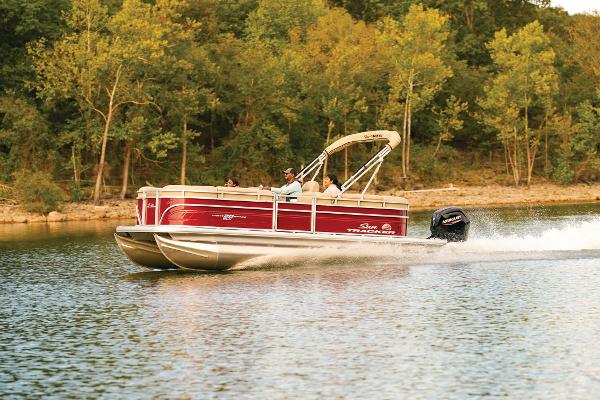 Slide: The Image of Sun Tracker Party Barge 20 DLX 2024 - 60