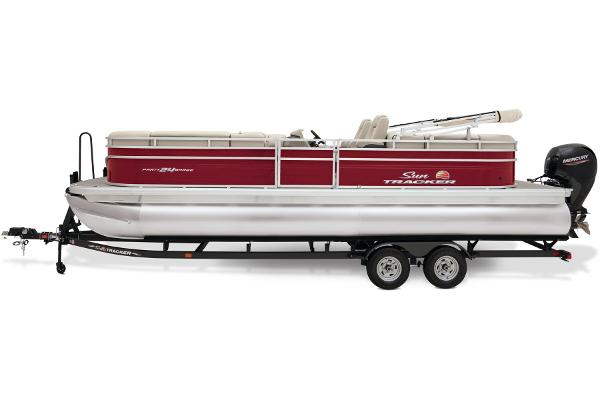 Slide: The Image of Sun Tracker Party Barge 24 DLX 2024 - 3