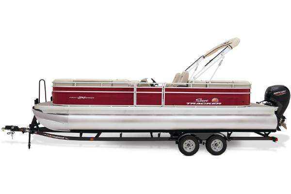 Slide: The Image of Sun Tracker Party Barge 24 DLX 2024 - 4