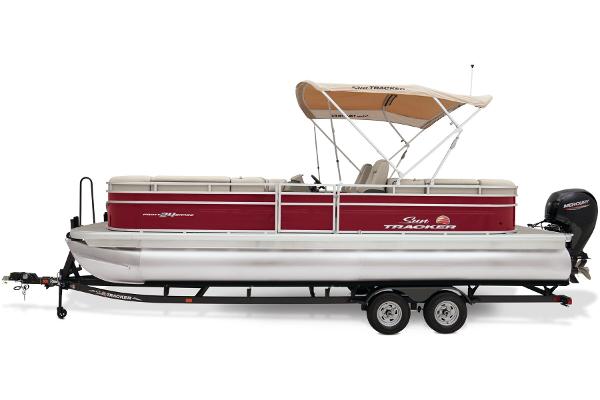 Slide: The Image of Sun Tracker Party Barge 24 DLX 2024 - 5