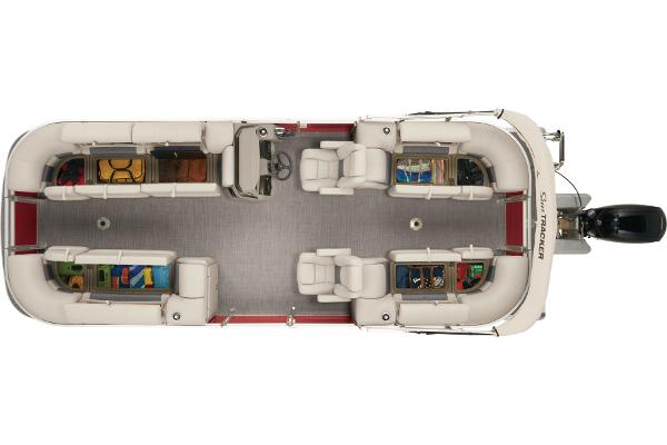 Slide: The Image of Sun Tracker Party Barge 24 DLX 2024 - 7