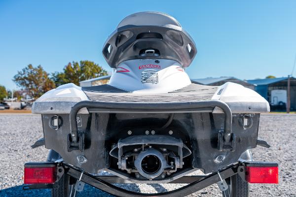 Slide: The Image of Rear view of a 2007 Yamaha WaveRunner FX Cruiser HO on a trailer. - 8